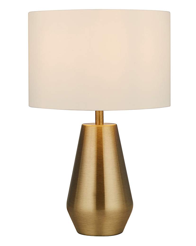 Alby Brass Set Of Two Touch Lamps