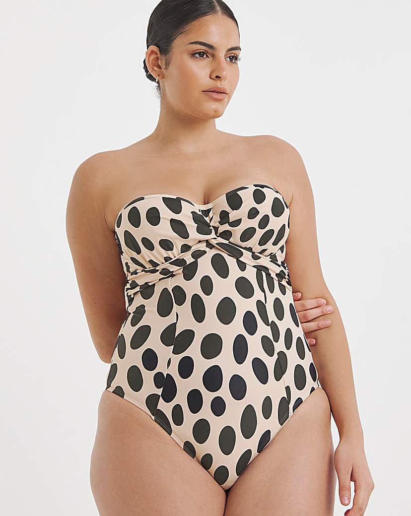 Panache Tatiana Twist Bandeau Swimsuit