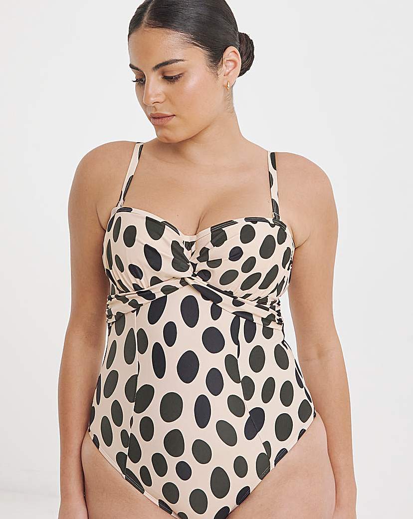 Panache Tatiana Twist Bandeau Swimsuit