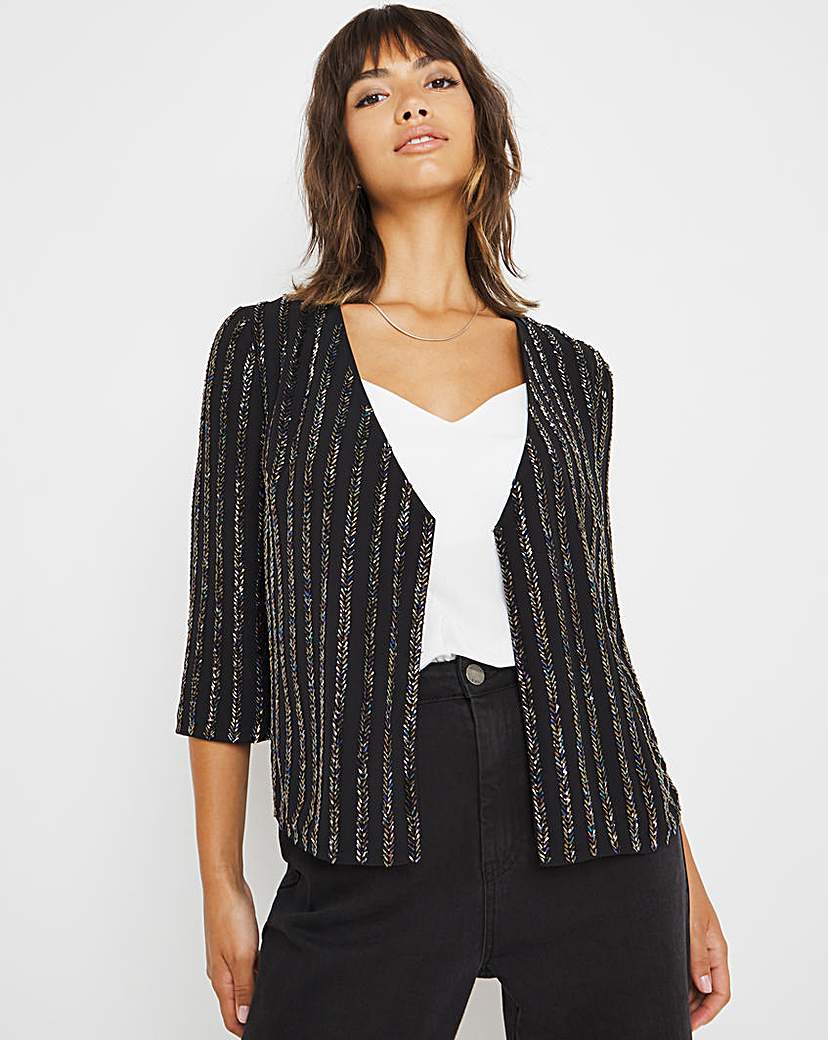 Joanna Hope Embellished Jacket