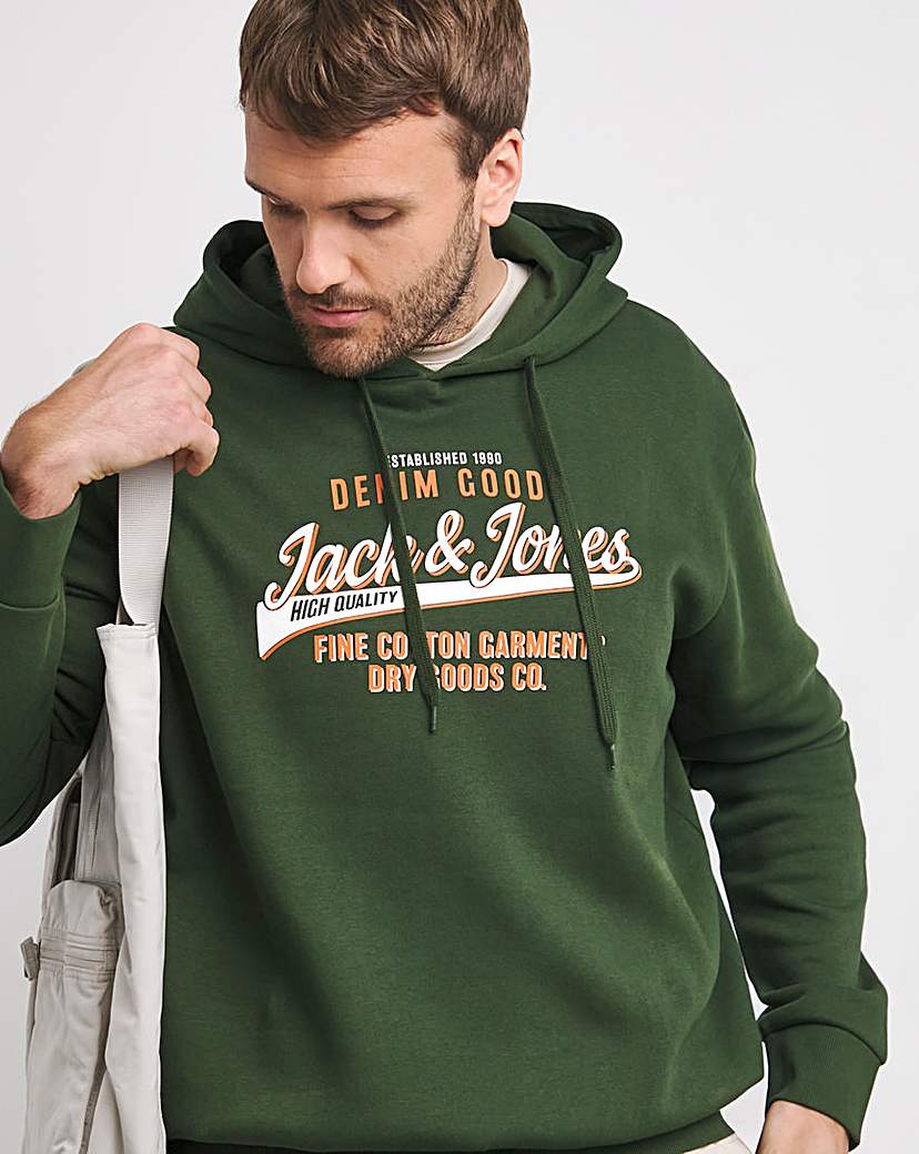 Jack & Jones Logo Sweat Hoody