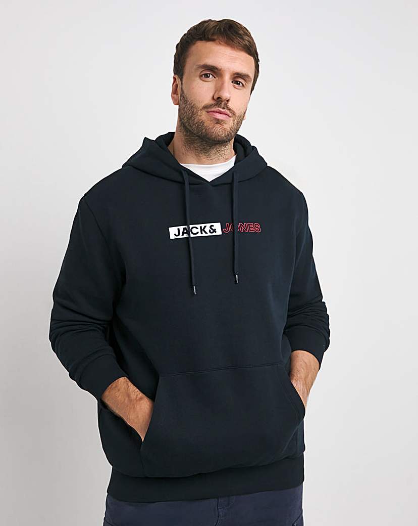 Jack & Jones Corp Logo Sweat Hoody