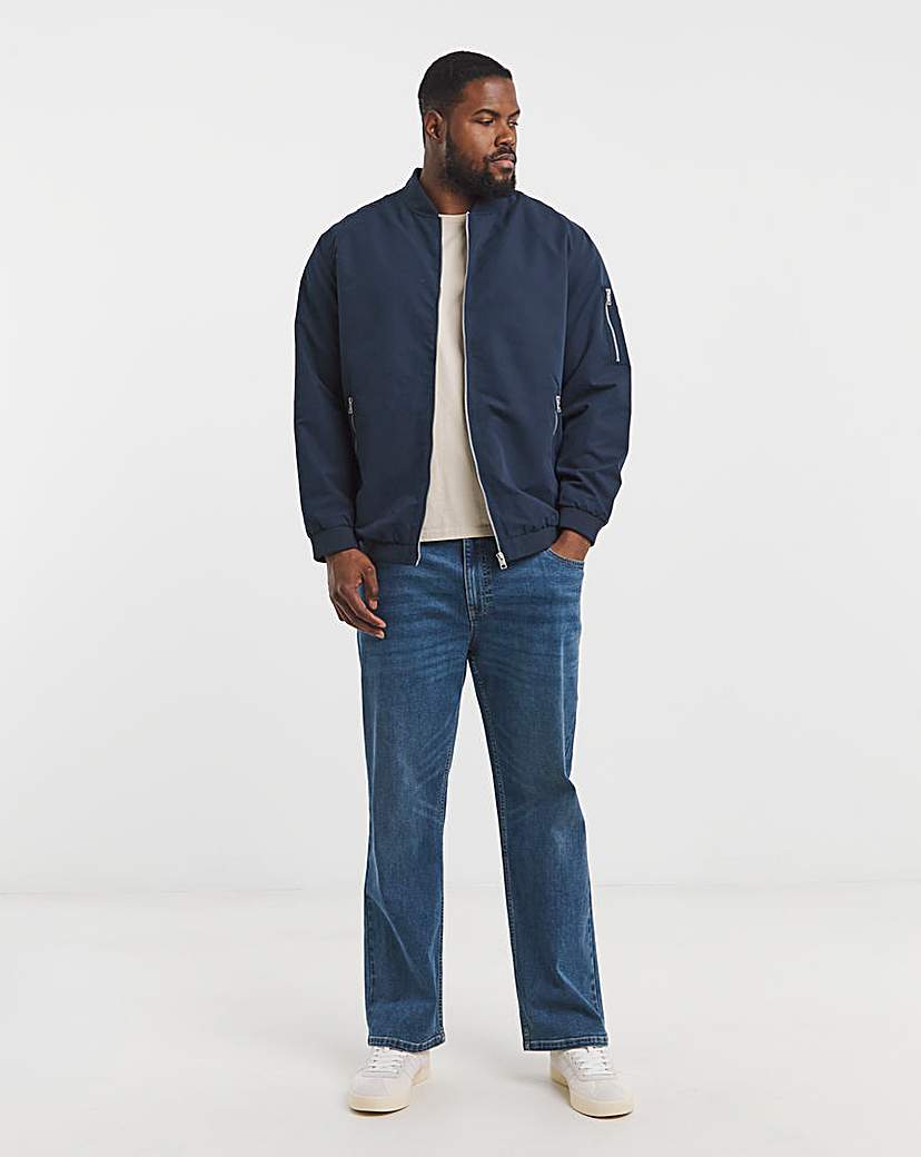Jack & Jones Rush Bomber Jacket - Navy