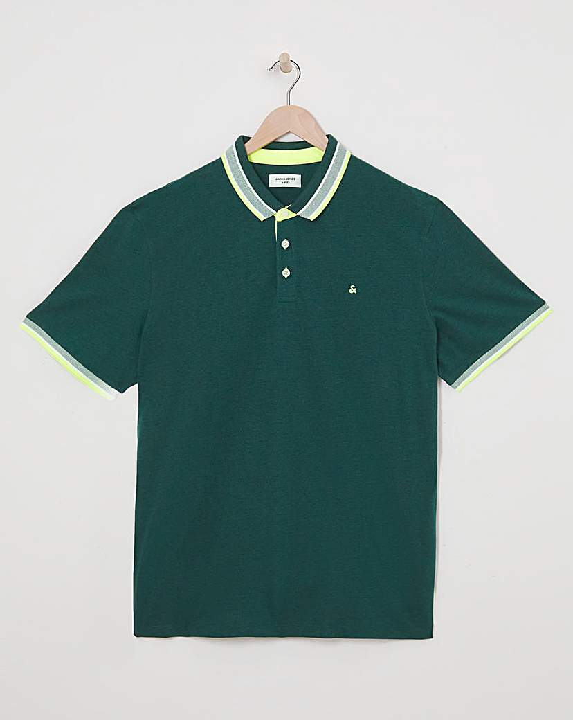 Jack & Jones Premium Paulos Polo - Teal
