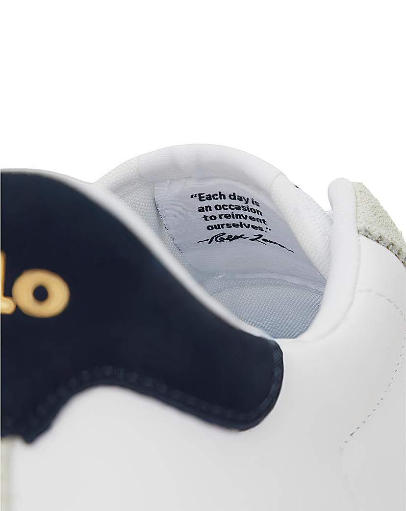 Polo Ralph Lauren Court Trainer - White