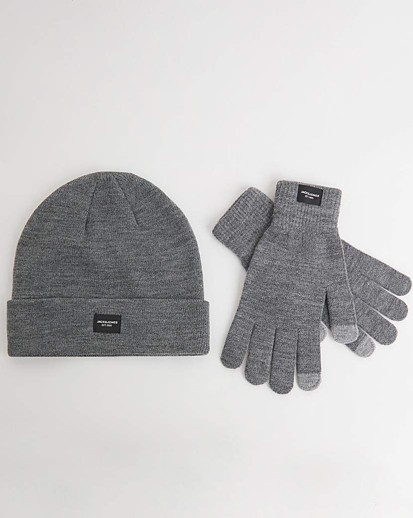 New In - Jack & Jones Beanie Glove Knit Giftbox