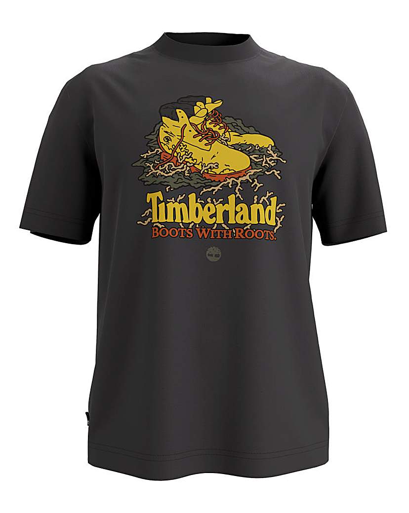Timberland Boot Graphic T-Shirt - Black