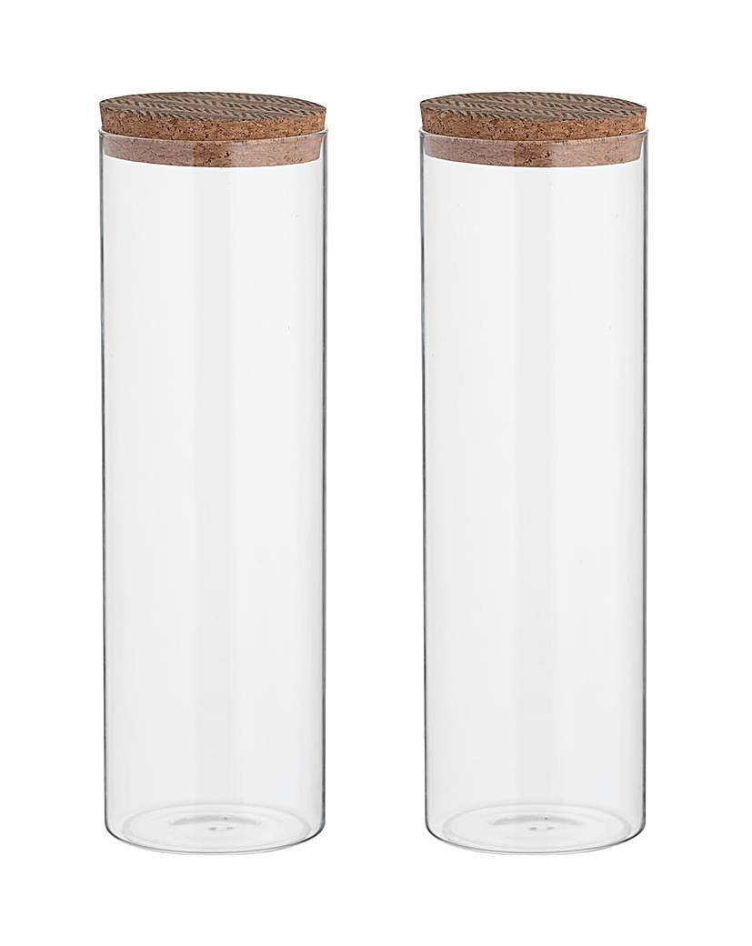 Typhoon Set of 2 1800ml Storage Jars