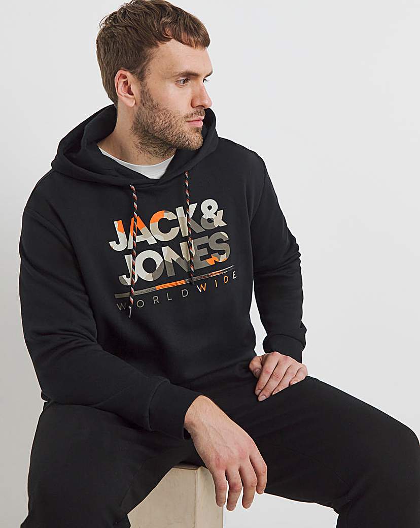 Jack & Jones Luke Sweat Big Logo Hoodie