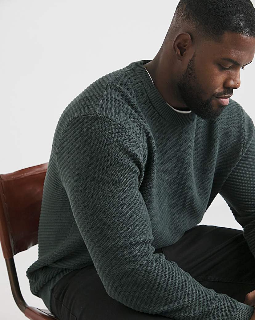 Jack & Jones Alpha Knit Crew Neck Jumper