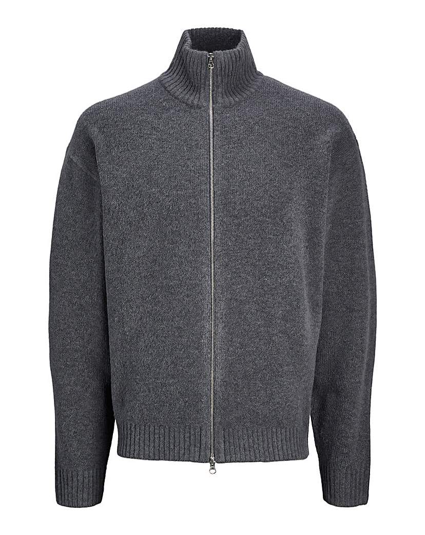 New In - Jack & Jones Rollie Knit Zip Cardigan