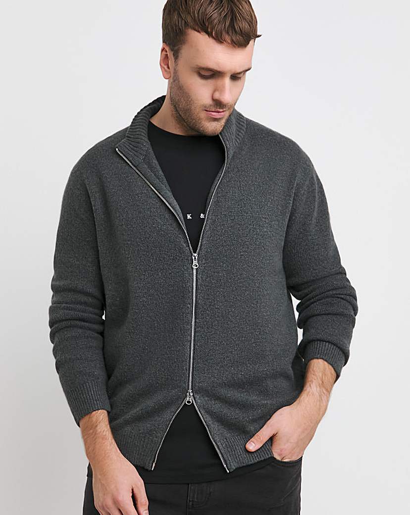 Jack & Jones Rollie Knit Zip Cardigan