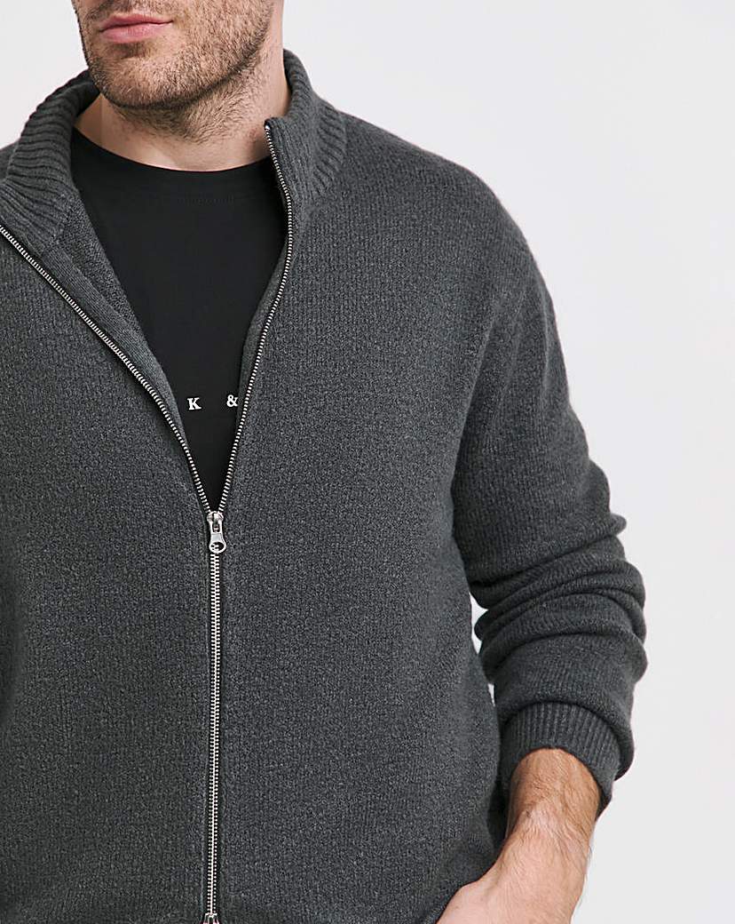 Jack & Jones Rollie Knit Zip Cardigan