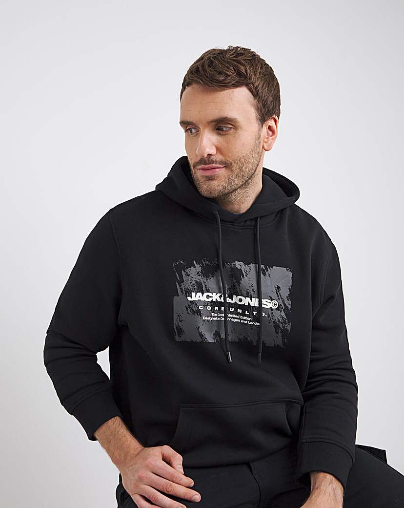 Jack & Jones Front Print Sweat Hood