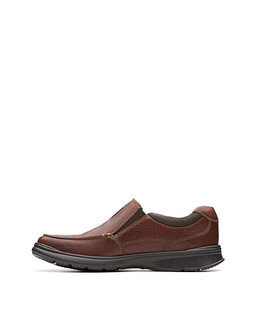 Clarks Cotrell Free Shoes - Tobacco
