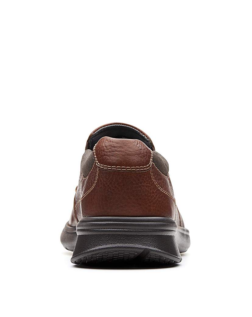Clarks Cotrell Free Shoes - Tobacco