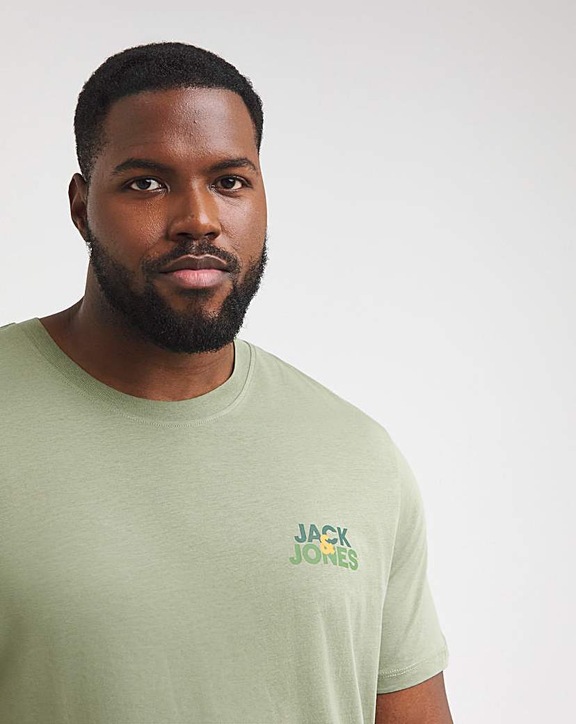 Jack & Jones 5 Pack Crew Neck T-Shirt