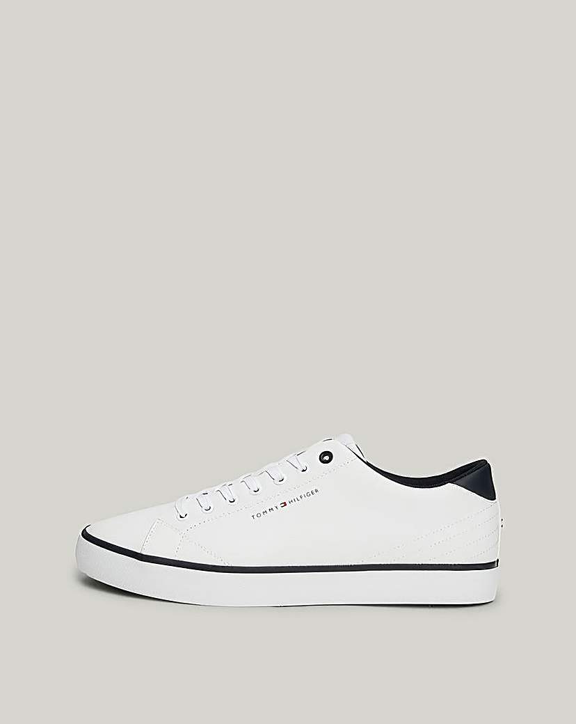 Tommy Hilfiger Leather Trainers - White