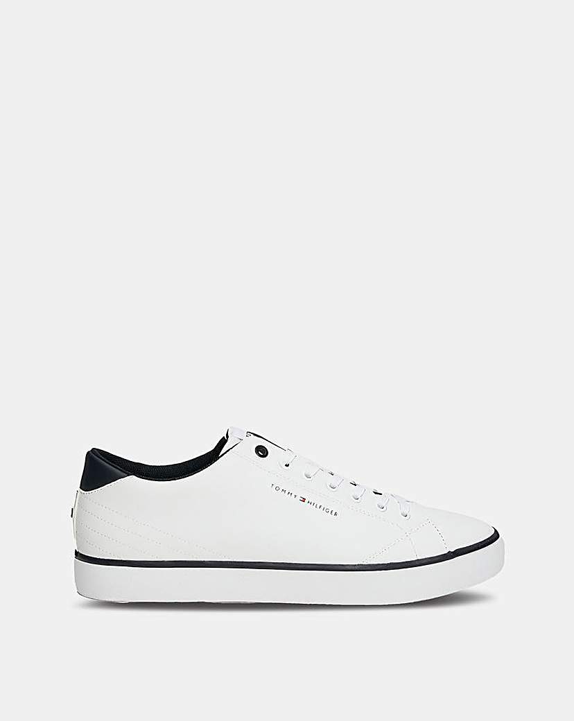 Tommy Hilfiger Leather Trainers - White