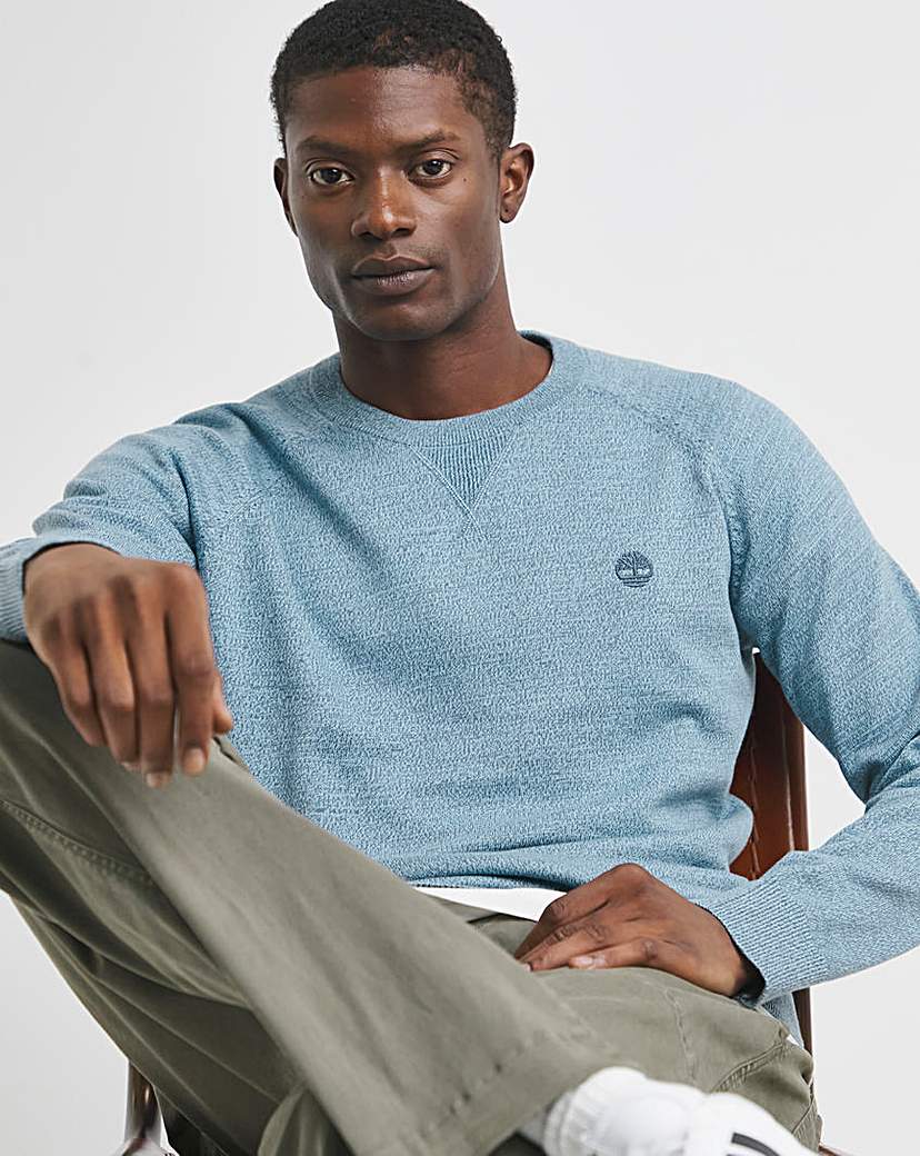 Timberland Cotton Raglan Sleeve Jumper