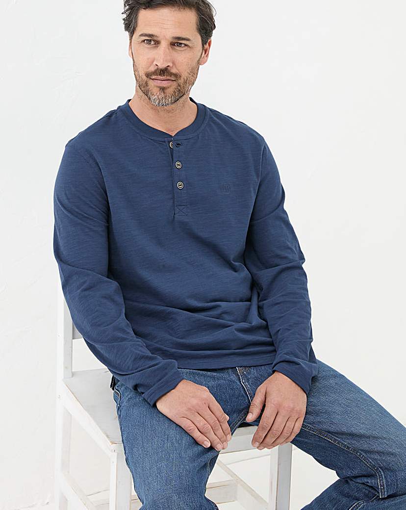 FatFace Organic Woodside Slub Henley