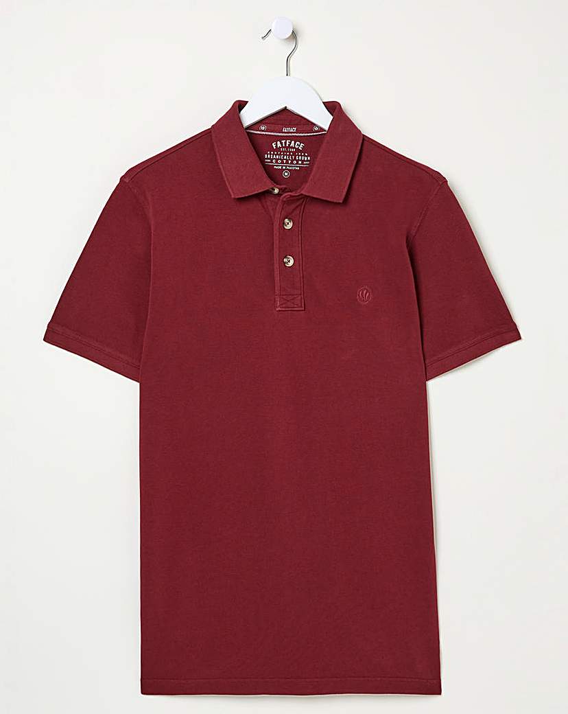 FatFace Organic Pique Polo