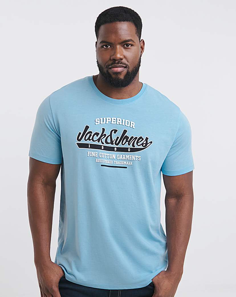 Jack & Jones Logo T-Shirt - Blue