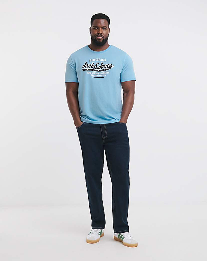 Jack & Jones Logo T-Shirt - Blue