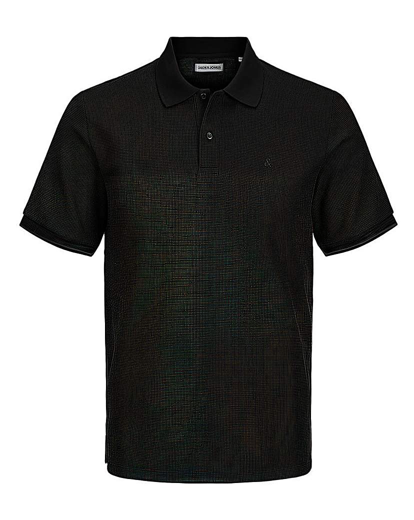 New In - Jack & Jones Austin Polo - Black