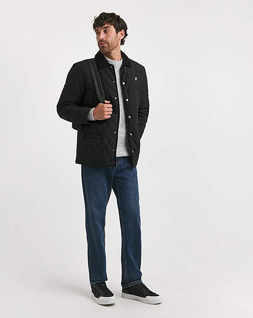 Lyle & Scott Black Quilted Jacket