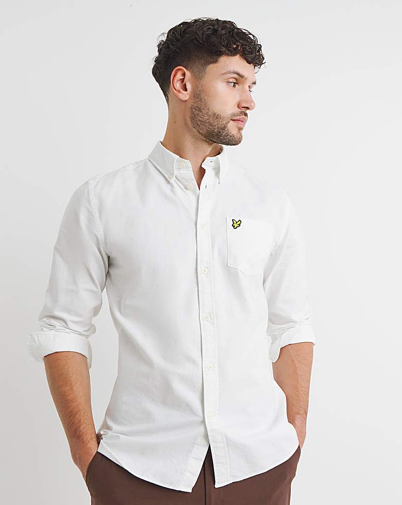 Lyle & Scott White Classic Oxford Shirt