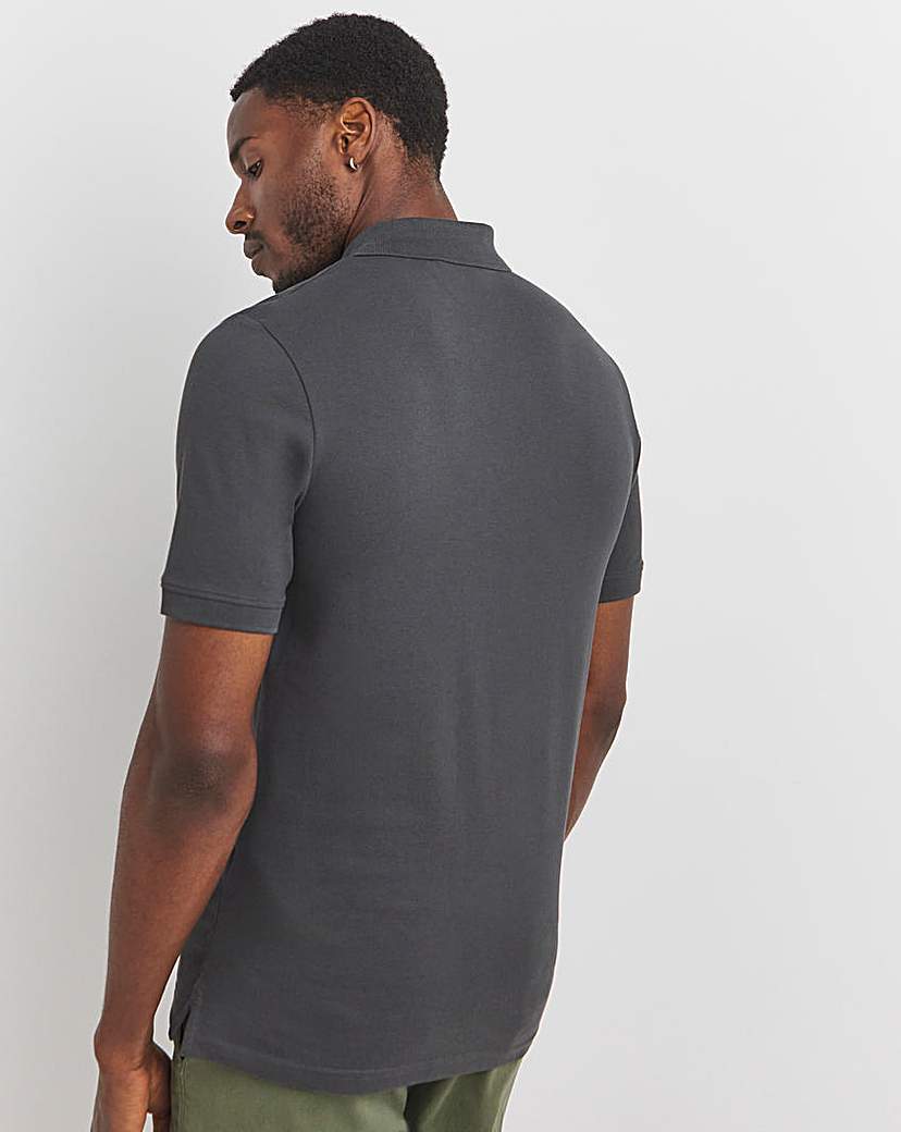 Lyle & Scott Gunmetal Classic Polo