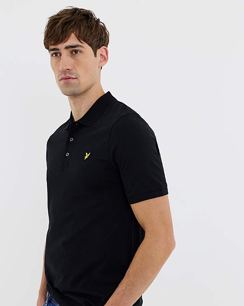 Lyle Scott Classic Short Sleeve Polo Black …