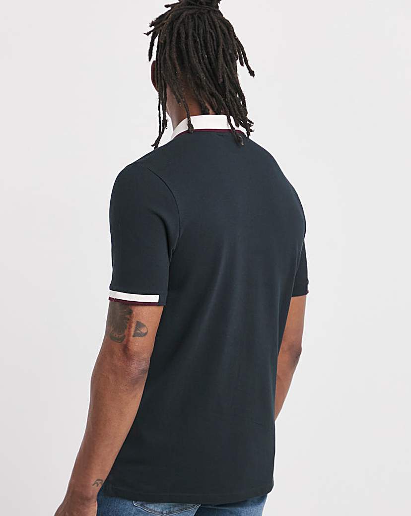 Lyle & Scott Half Tipped Polo
