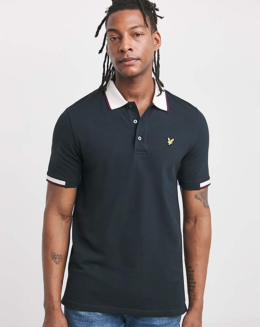 Lyle & Scott Half Tipped Polo