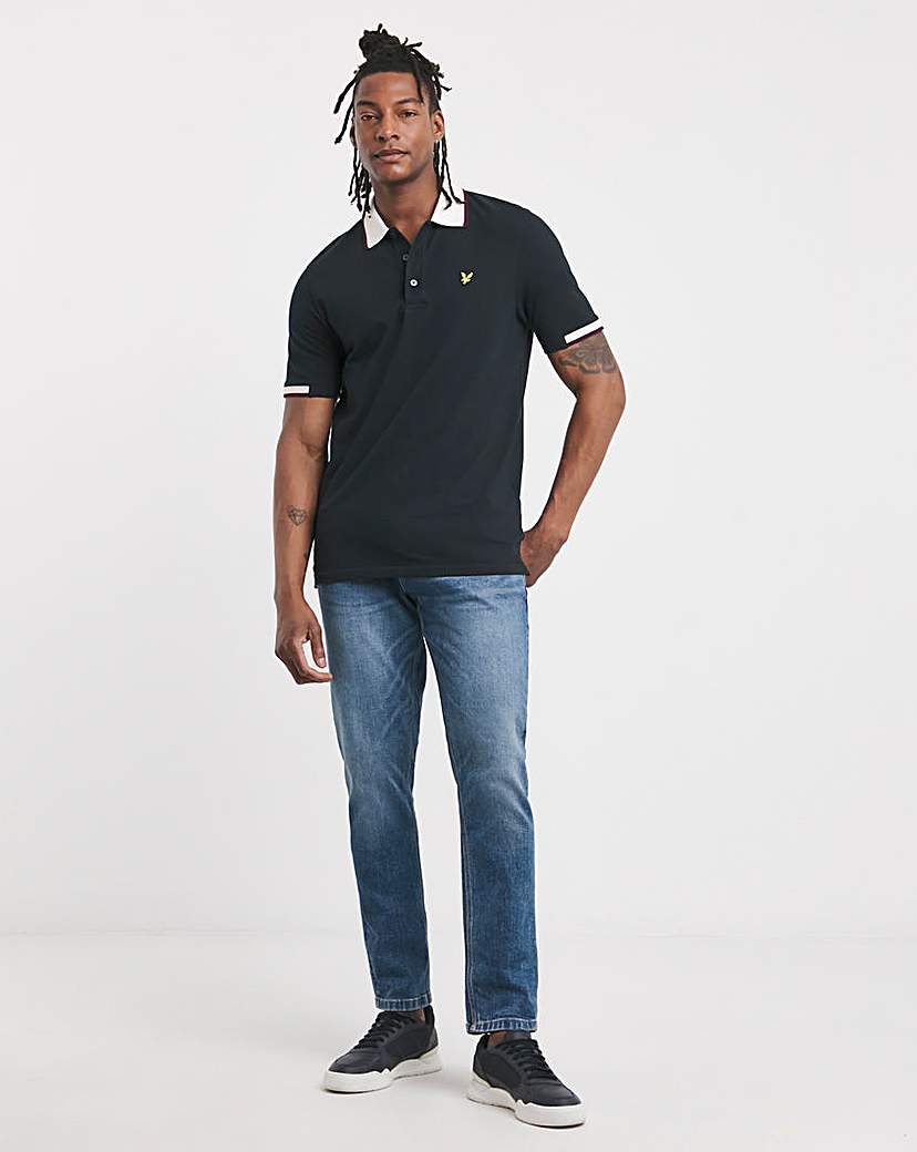 Lyle & Scott Half Tipped Polo