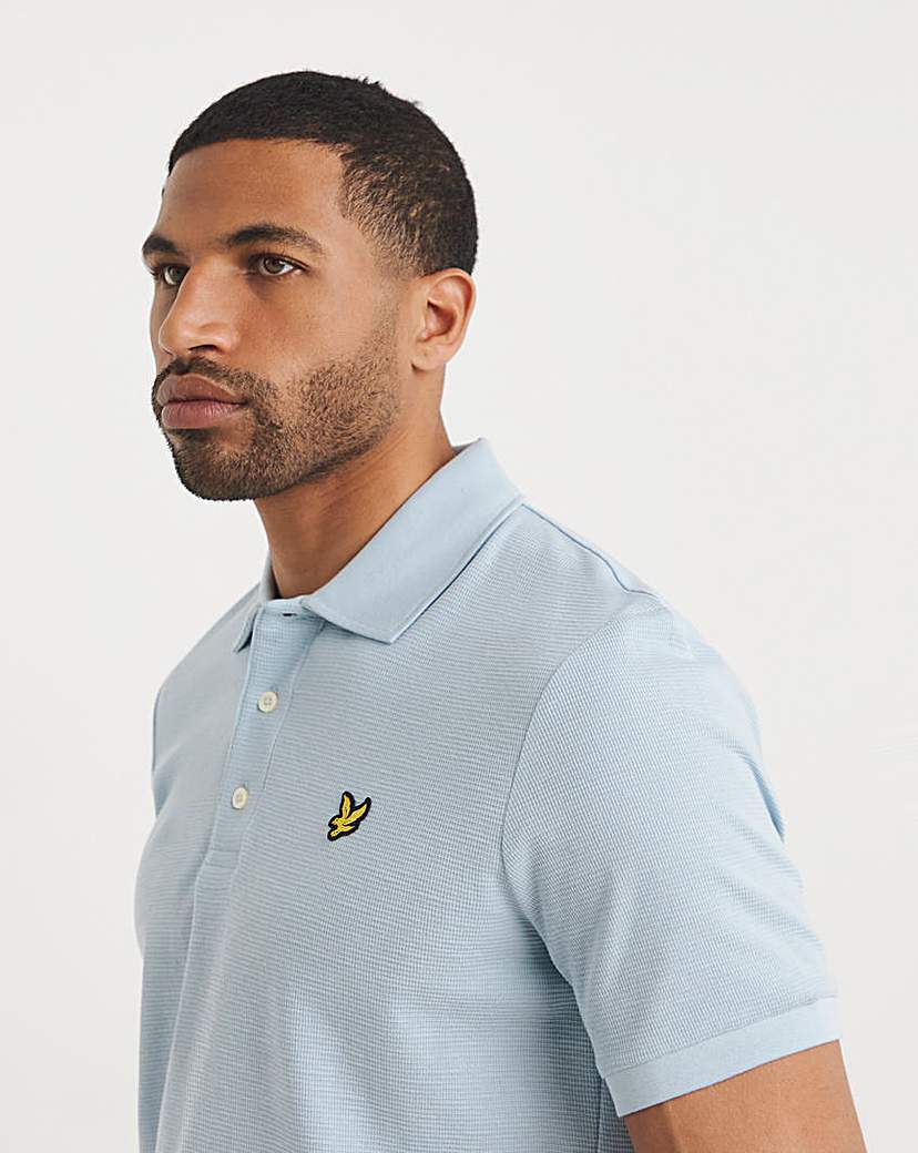 Lyle & Scott Short Sleeve Textured Polo