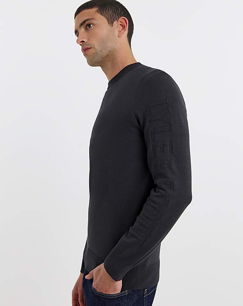 New In - Lyle & Scott Crew Jumper - Shadow