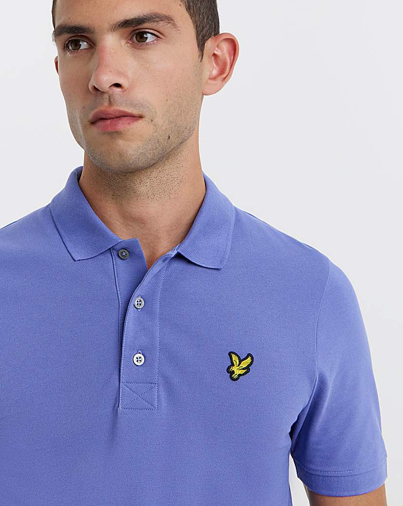 New In - Lyle & Scott Classic Polo-Blue