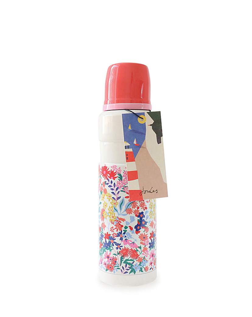 joules floral flask