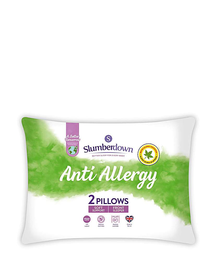 Slumberdown Anti Allergy Soft Pillows