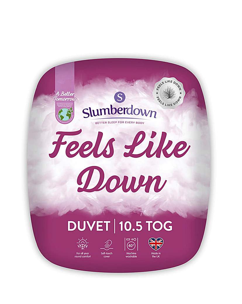 Slumberdown Like Down 10.5 Tog Duvet