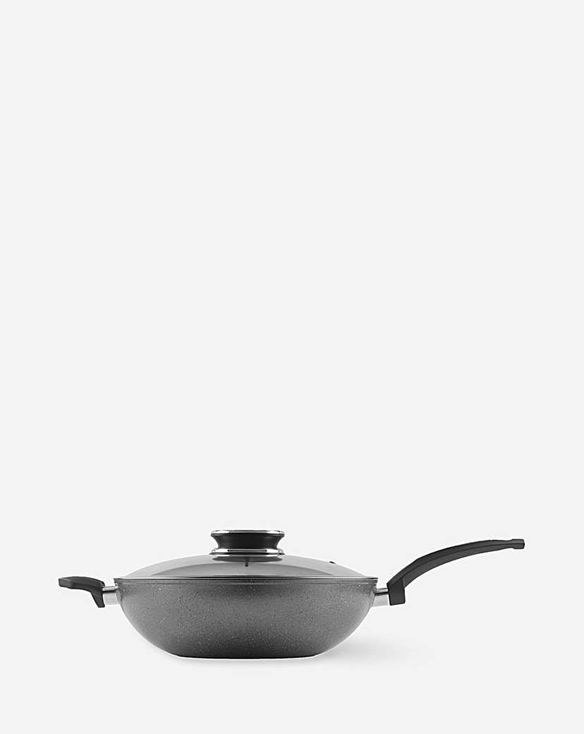 Tower Cerastone 30cm Forged Wok