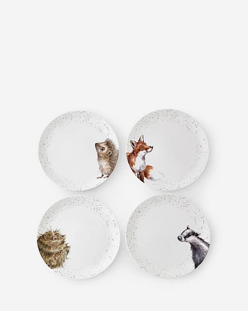 Wrendale Set of 4 Dinner Plates