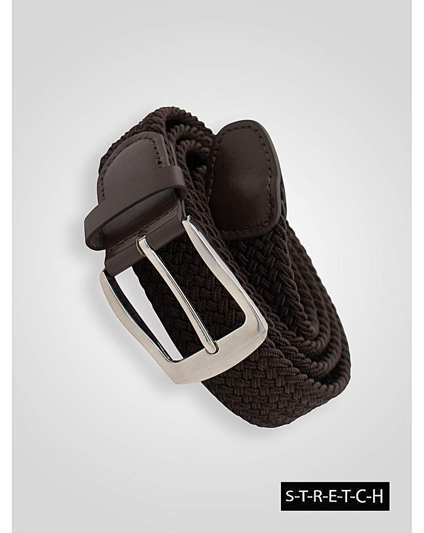 D555 Malcolm Stretch Braided Belt