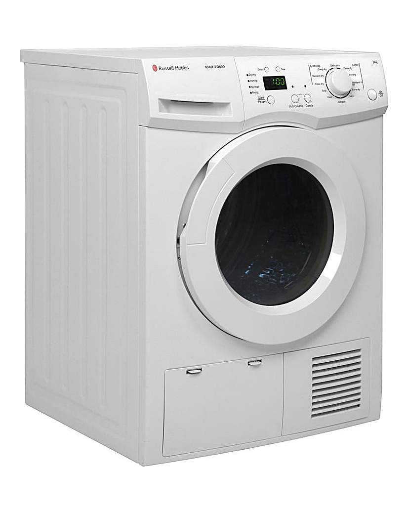 Russell Hobbs White 8kg Condenser Dryer