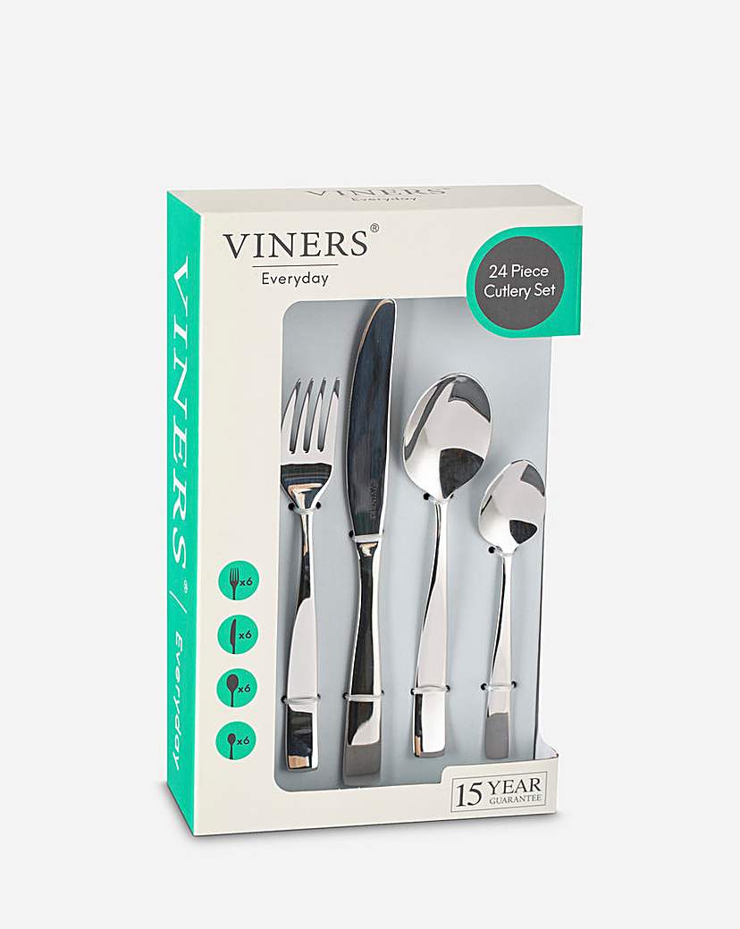 Viners Everyday 24 Piece Cutlery Set