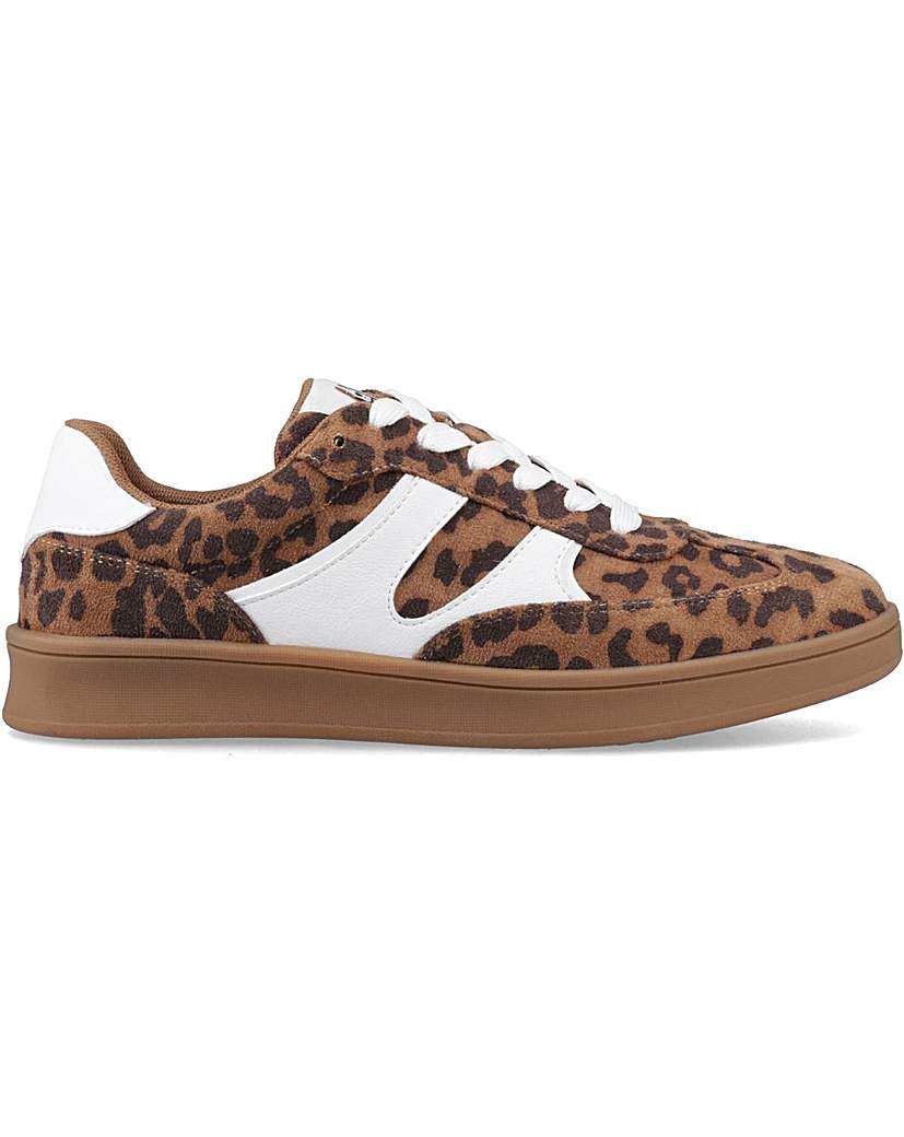 Hush Puppies - Women's - Maura Sneaker - Size 6 - Leopard