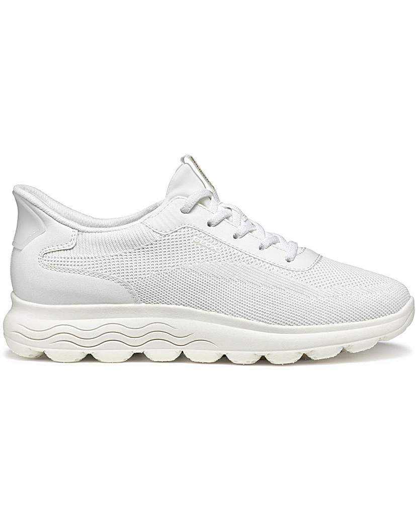 Geox Women's White D Spherica Plus A Trainers Size 6