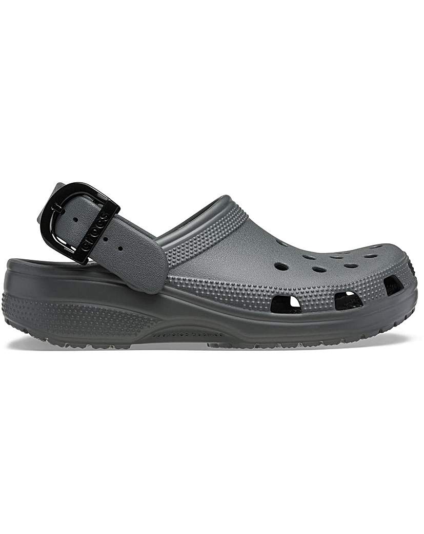 Crocs Classic Buckle Clog Carbon - Crocs - Size4